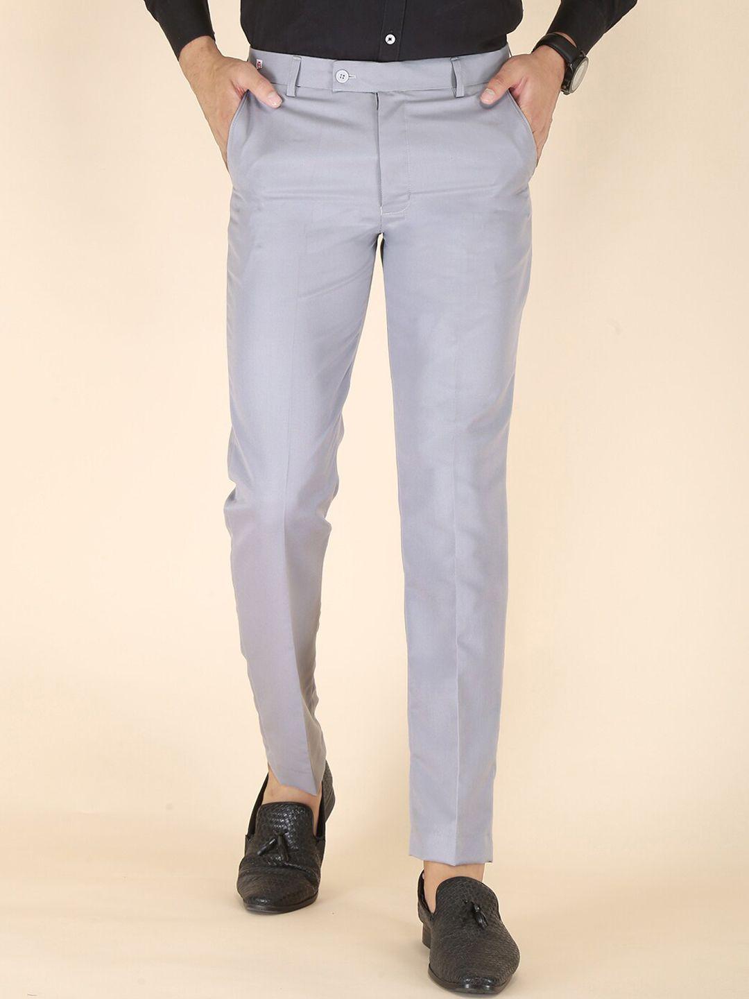 fubar men comfort easy wash cotton formal trousers