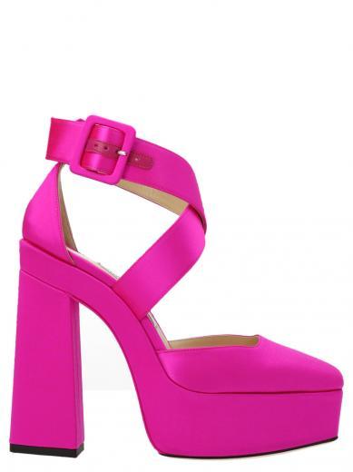 fuchsia gian pumps