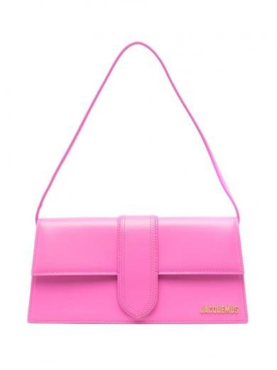 fuchsia le bambino long shoulder bag