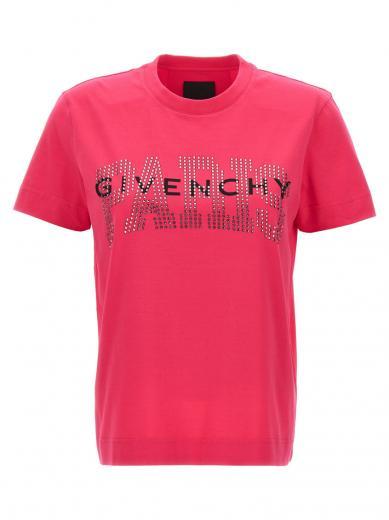 fuchsia logo t-shirt