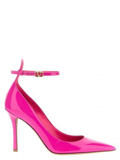 fuchsia tan-go pumps