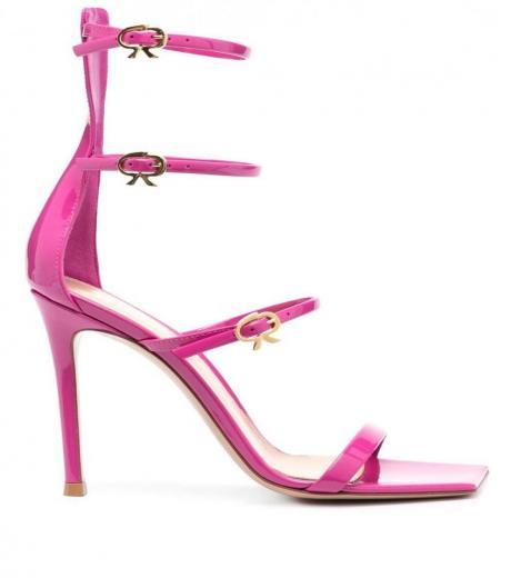 fuchsia uptown patent high heels