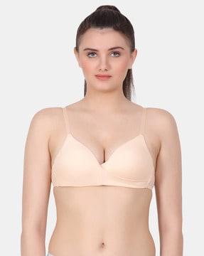 full-coverage lightly-padded bra