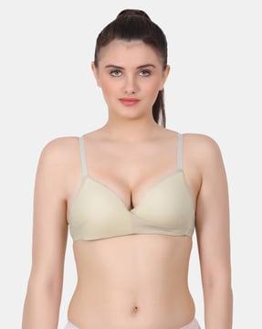 full-coverage lightly-padded bra