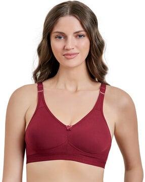 full-coverage non-padded bra