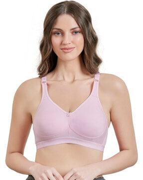 full-coverage non-padded bra