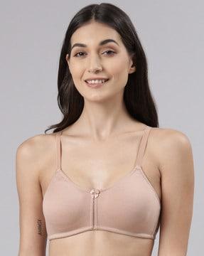 full-coverage non-padded bra