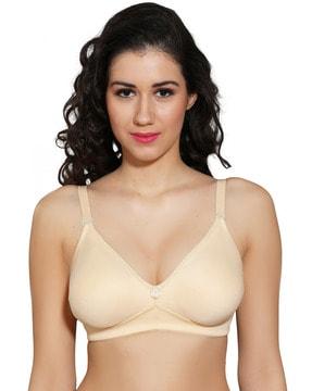 full-coverage non-padded bra