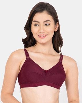 full coverage non-padded bra