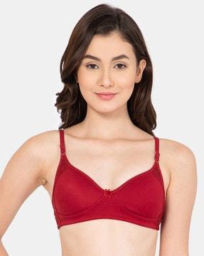 full coverage non-padded bra