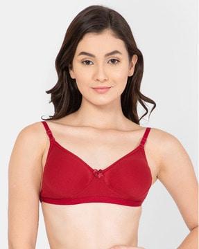 full coverage non-padded t-shirt bra