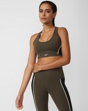 full-coverage sports bra