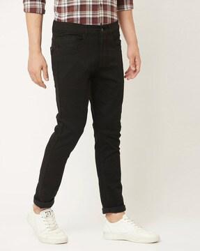 full-length slim jeans