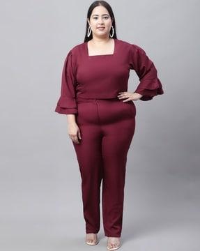 full-length jumpsuit