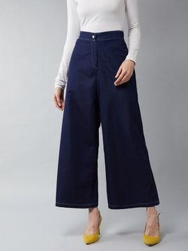 full length lightweight textured pants