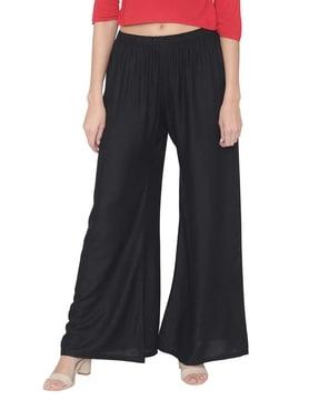 full length mid-rise palazzos