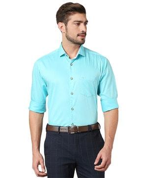 full-length sleeves shirt with pocket