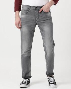 full-length slim jeans