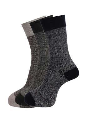 full length socks for men (pack of 3) in assorted color - multi