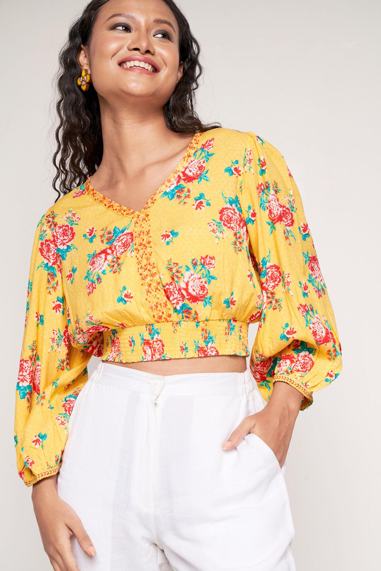 full of life floral top