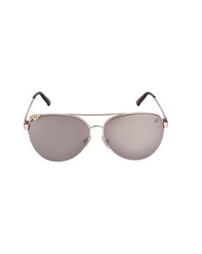full-rim metal frame sunglasses