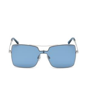 full-rim square sunglasses