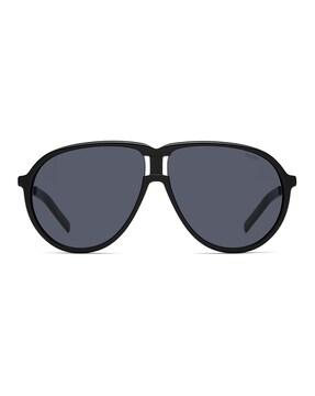 full-rim uv-protected shield sunglasses- 203010