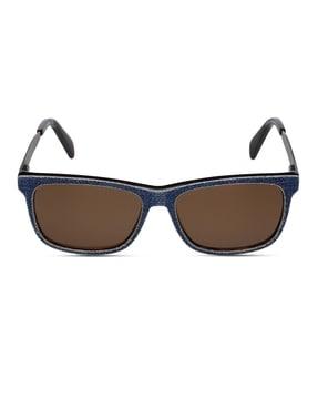 full-rim uv-protected square sunglasses- dl5161 055 55 s