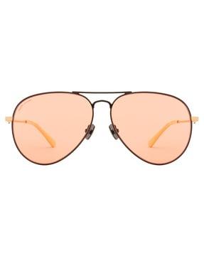 full-rim aviator sunglasses