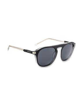 full-rim aviator sunglasses