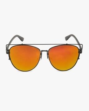 full-rim aviator sunglasses