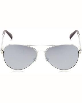 full-rim aviator sunglasses