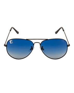 full-rim aviator sunglasses