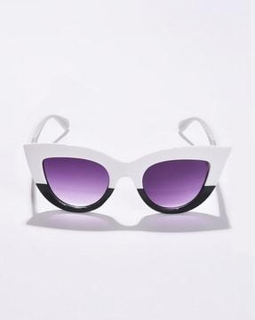 full-rim cat-eye sunglasses