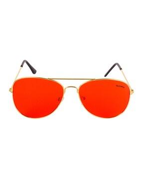 full-rim frame aviators sunglasses