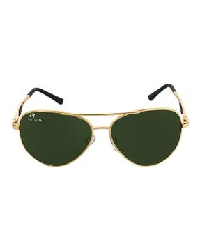 full-rim frame aviators sunglasses