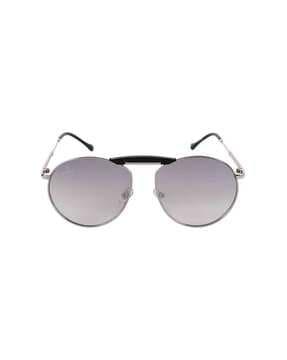 full-rim frame round sunglasses