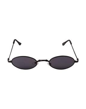 full-rim oval sunglasses
