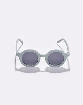 full-rim oval sunglasses