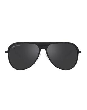 full-rim polarized aviator sunglasses