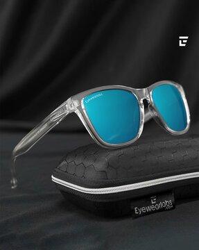 full-rim polarized wayfarer sunglasses