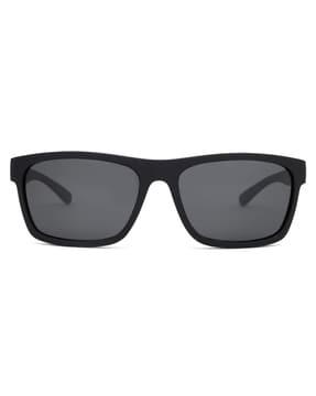 full-rim rectangular sunglasses