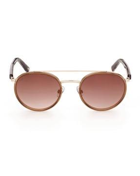 full rim round shape sunglasses