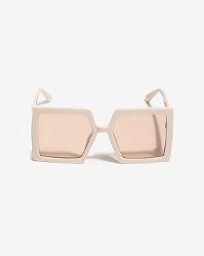 full-rim square sunglasses