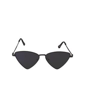 full-rim triangle sunglasses
