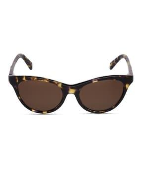 full-rim uv-protected cat-eye sunglasses- dl5056 056 50 s