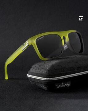 full-rim uv-protected square sunglasses