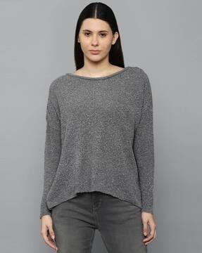 full-sleeve crew-neck pullover