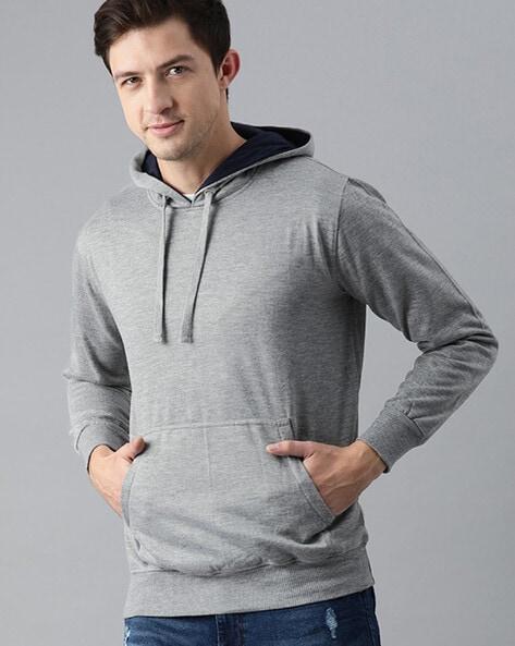full-sleeve hoodie with kangaroo pocket