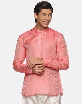 full sleeves  short kurta